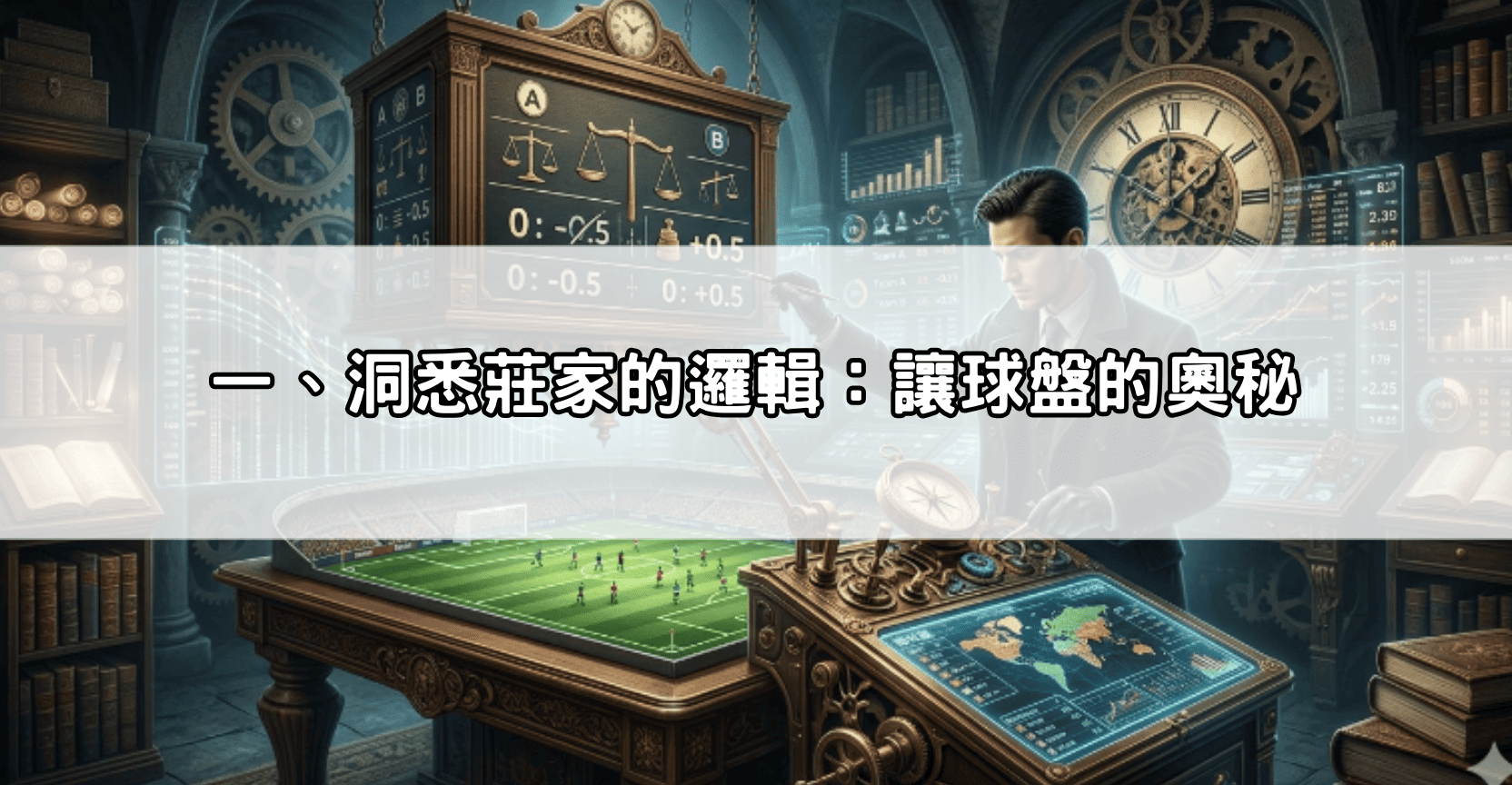 一、洞悉莊家的邏輯：讓球盤的奧秘